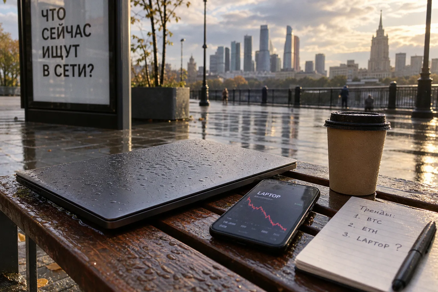 Почему токен LAPTOP остается в топе поиска, несмотря на обвал котировок